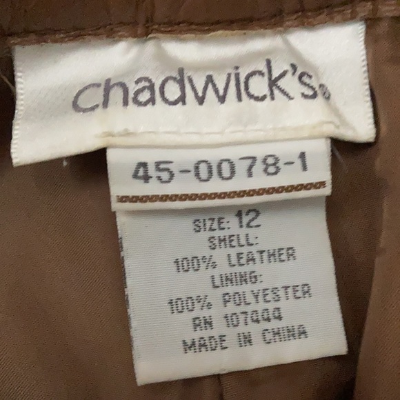 Caramel 100% Leather Fully Lined Pants also available in size 8 - Picture 2 of 4